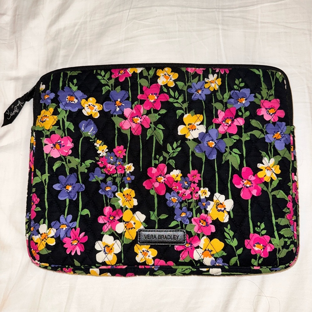Vera Bradley multicoloured floral laptop case